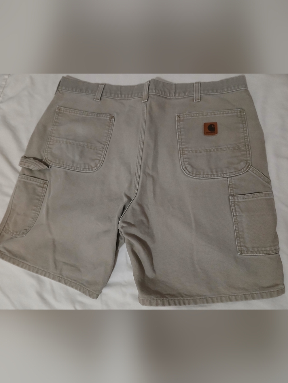 Carhartt B25 DES Mens Sz 40 Carpenter Shorts  Desert Tan Original Fit